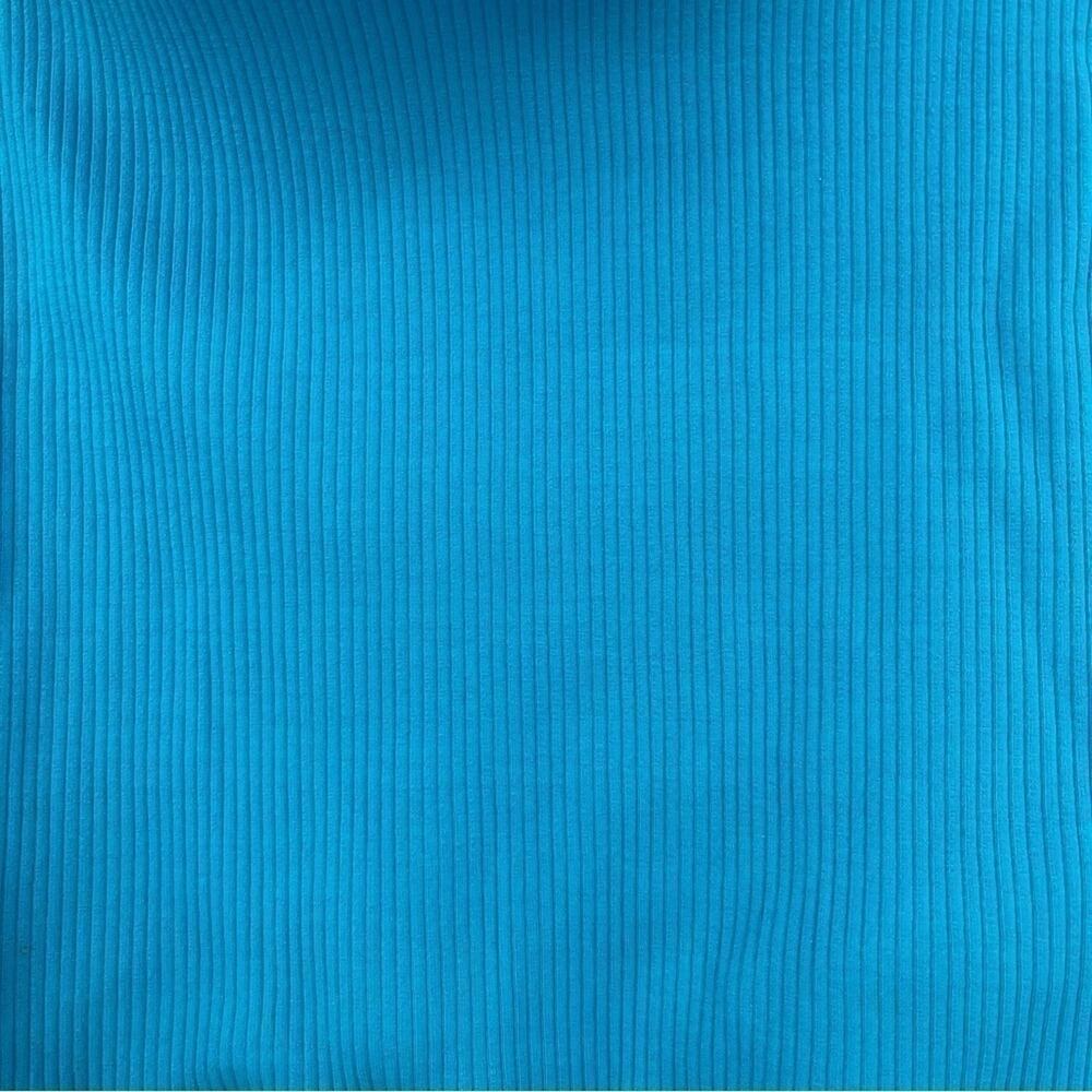 NWT Francesca's mi ami blue Crop Top large - Picture 4 of 6